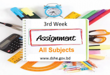 3rd Week Assignment answer