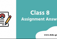 4th Week Assignment Class 8