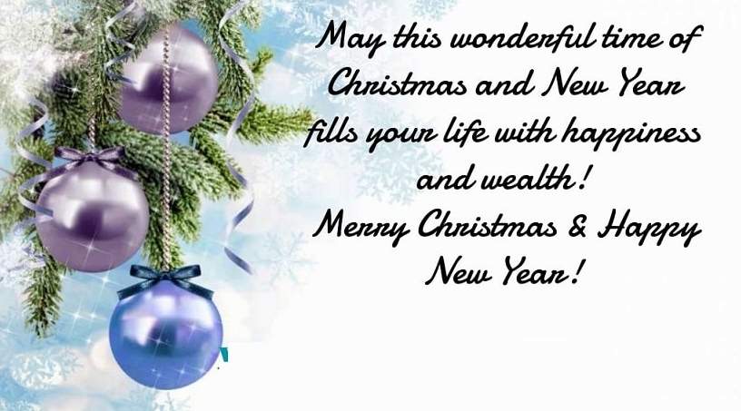 christmas and new year greetings messages