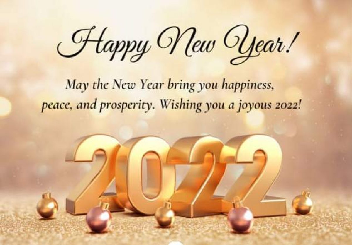 Happy new year 2022 wishes