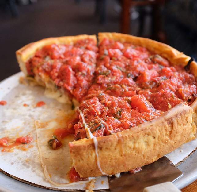 Deep Dish Pizza Day Images