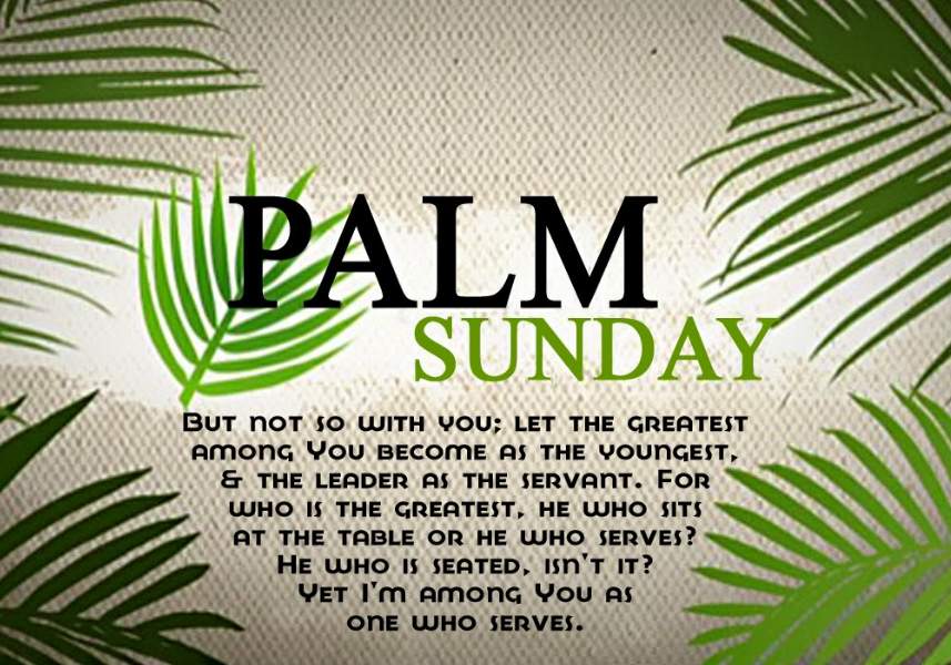 Top Palm Sunday Best Wishes Messages Quotes HD Images