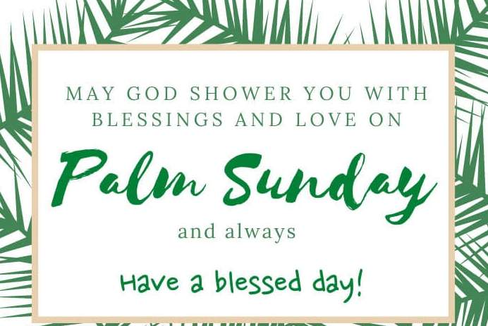 Palm Sunday