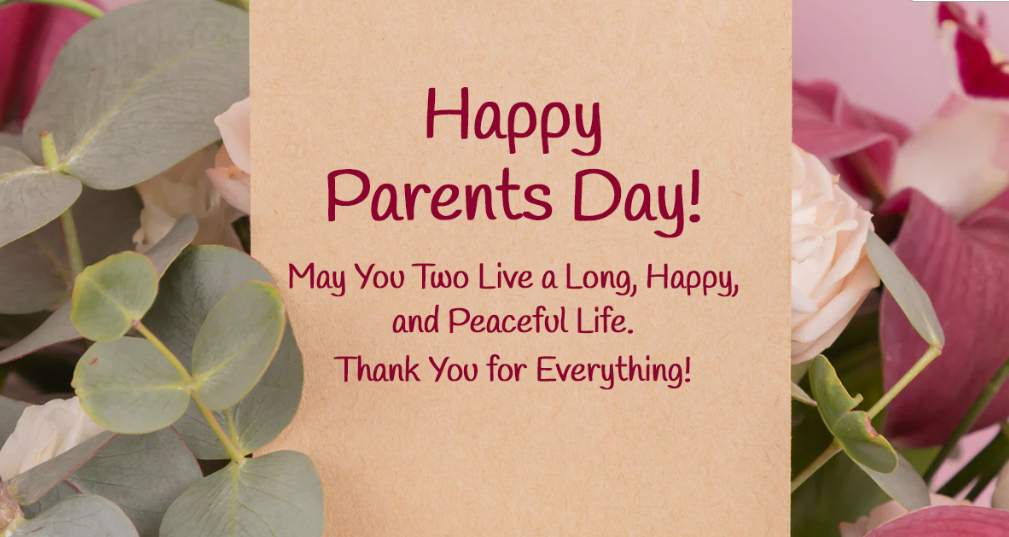 Happy Parents' Day 