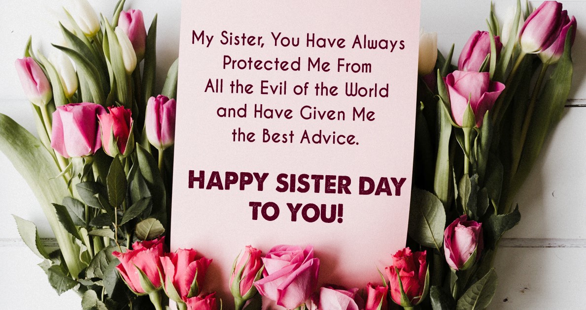 Happy Sisters Day Photos