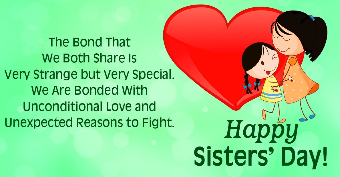 Happy Sisters Day Pic