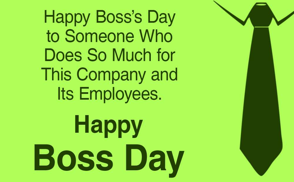 National Boss Day USA 2023 Wishes
