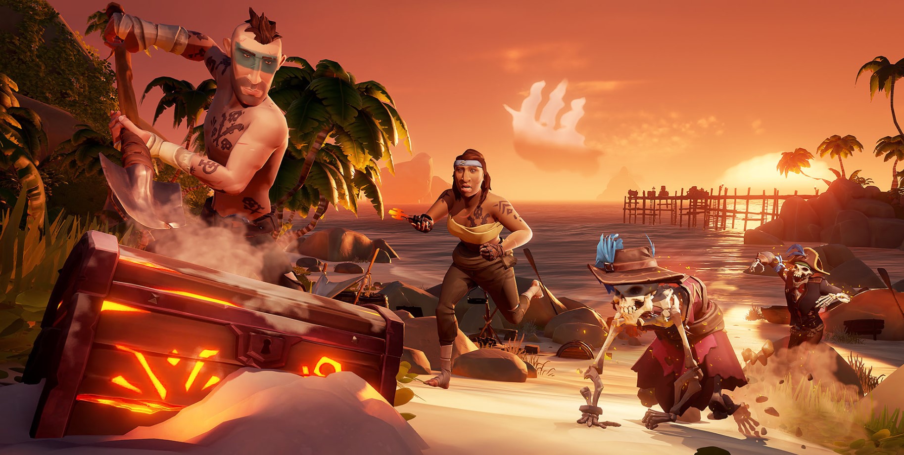 Sea of thieves чат. Sea of Thieves 2 часть. Sea of Thieves край карты. Ананас Sea of Thieves. Сколько новых игроков в Sea of Thieves.