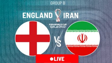 Iran vs England 2022 Live