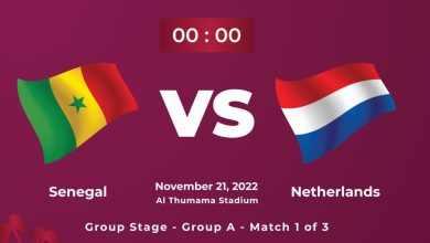 Senegal vs Netherlands