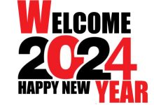 Goodbye 2023 Welcome 2024 Wishes