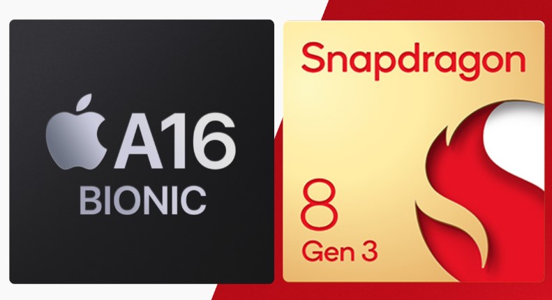 Snapdragon 8 Gen 2 vs A16 Bionic