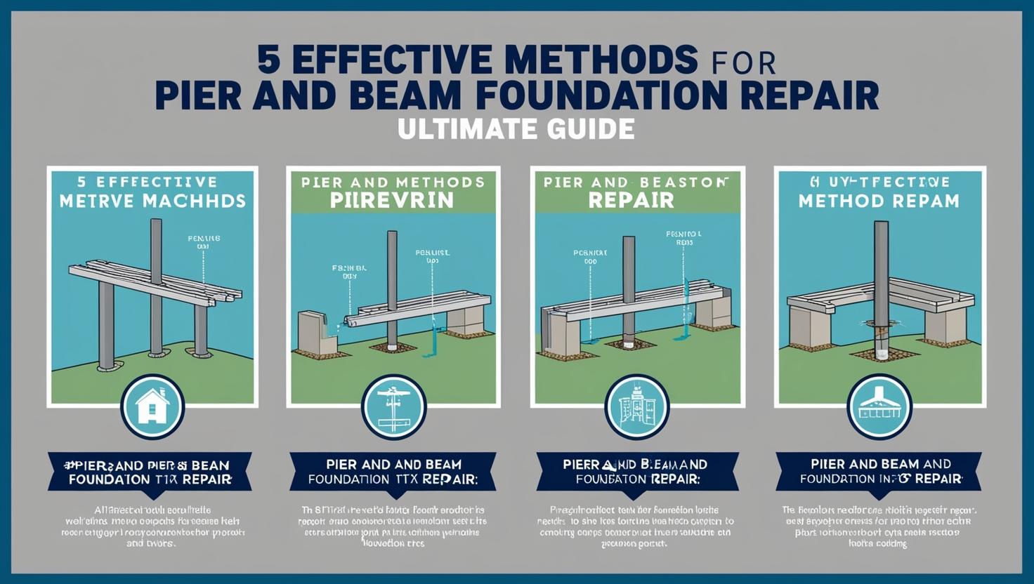 5 Effective Methods for Pier And Beam Foundation Repair: Ultimate Guide